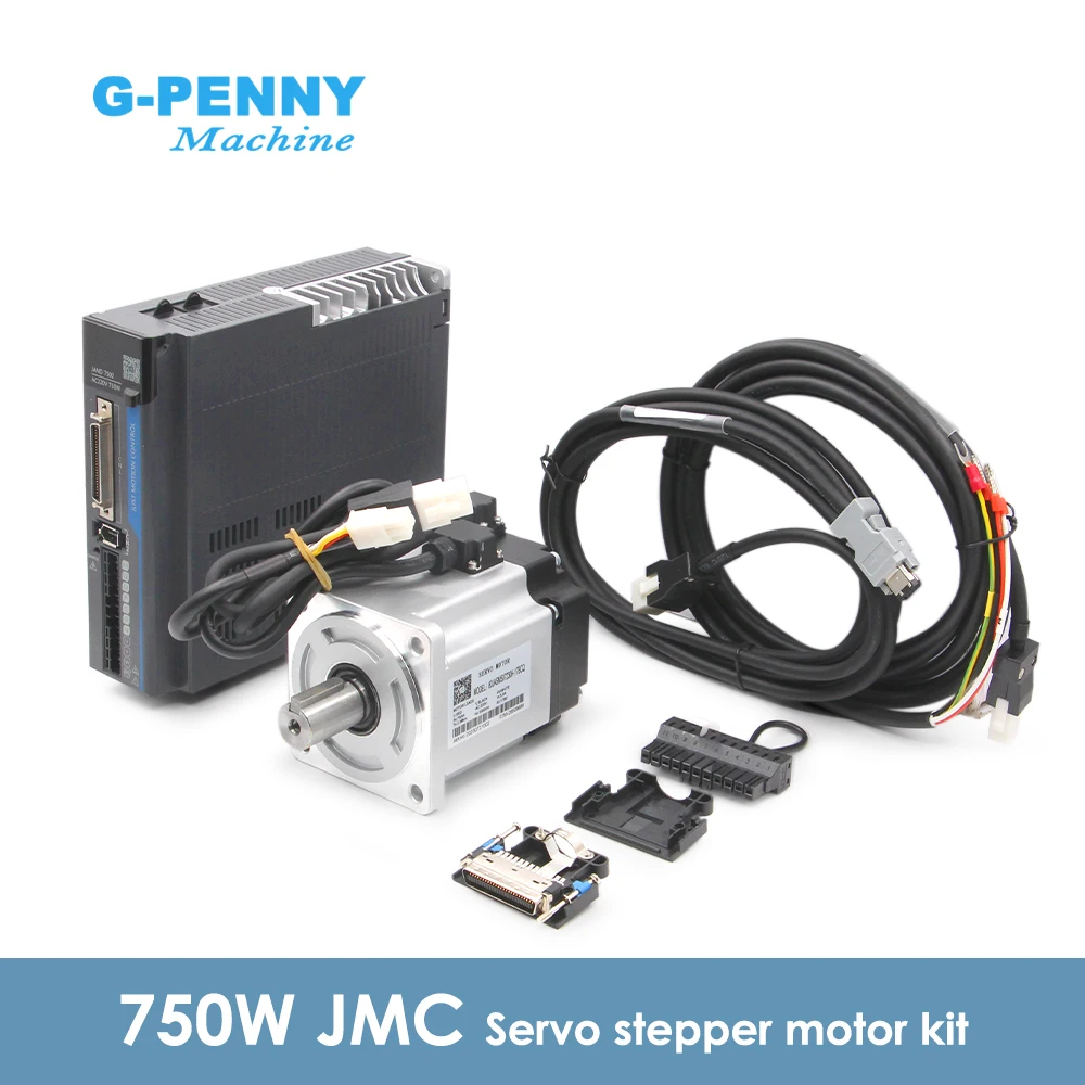 G-Penny & JMC 17 bitów 60gst 750w 200-240V 3000r/min 2.39N.m JAND7502-20B 80 jasm507230k z zestawami silnik AC Servo magnetycznych