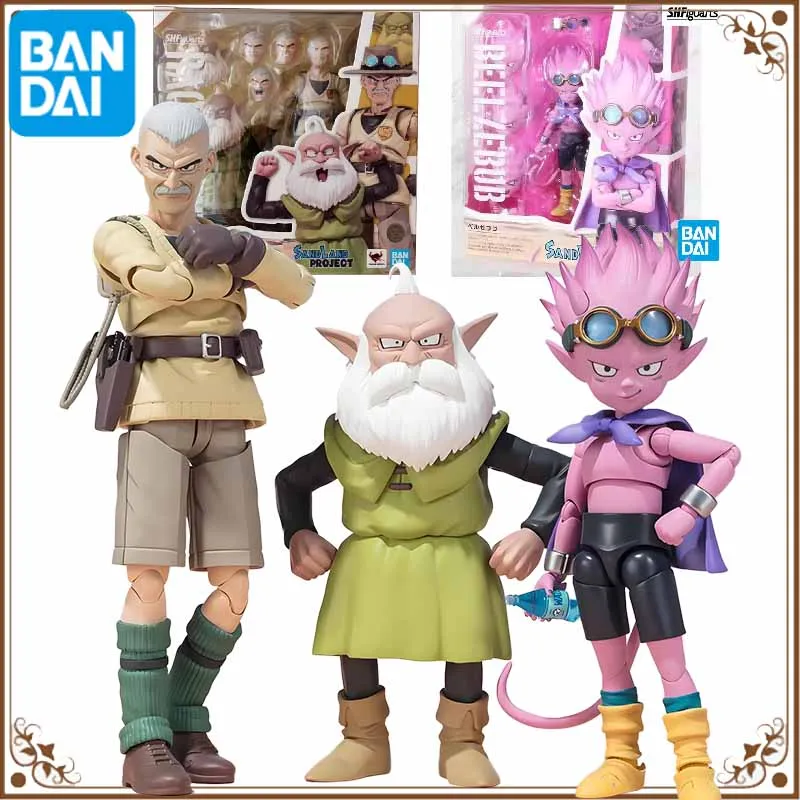 Bandai Originale SHF SAND LAND Anime Figura BEEL ZEBUB E RAO THEIF Action Figure Giocattoli Per Ragazzi/Ragazze/Bambini/Regalo di Natale