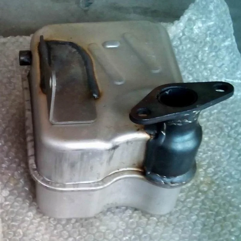 Small Gas Engine Exhaust For Subaru Robin EX27 Heat‑proof Muffler Motor Repair Replacement Spare Accessory