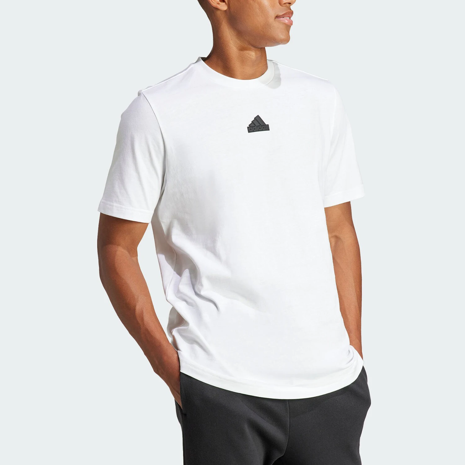 Adidas genuine M FI FRACTAL T men's sports minimalist T-shirt IS2854