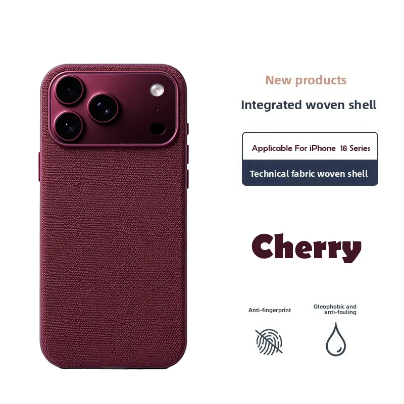 Original Hochwertige Tech-Gewebehülle für iPhone 18 17 16 15 14 13 18 Pro Max mit Magsafe Magnetschutz Stoßfeste Abdeckung – Detail 2
