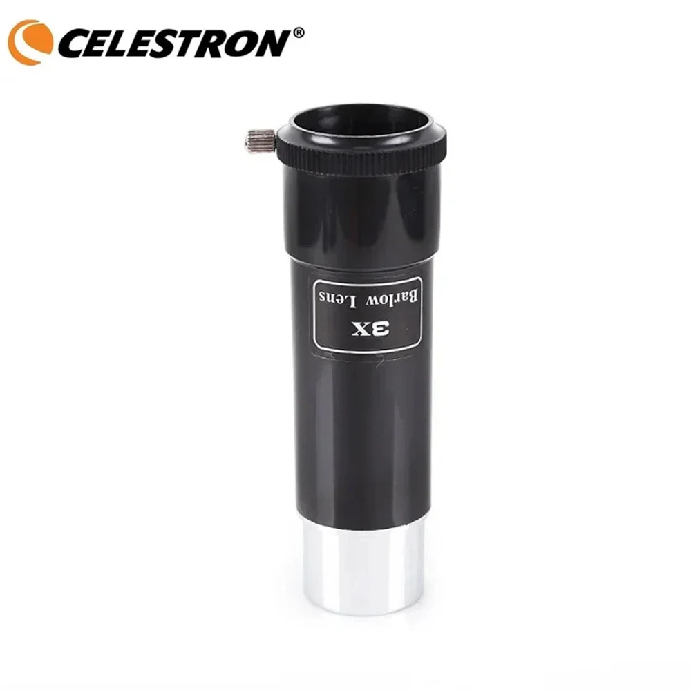 Celestron 3x Barlow  Lens  1.25 Inch Eyepiece Optical Lenses Plastic Professional Astronomical Telescope Accessorie