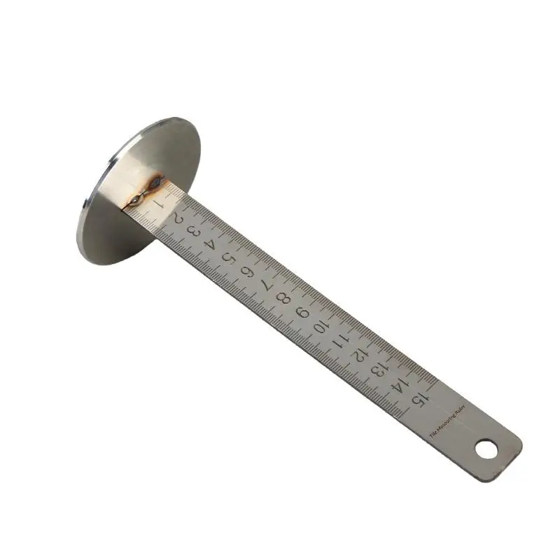 1Pcs Double-side Precision Scale Equal Height Ruler Practical Multipurpose Stainless Steel Lay Floor Tile Special Ruler