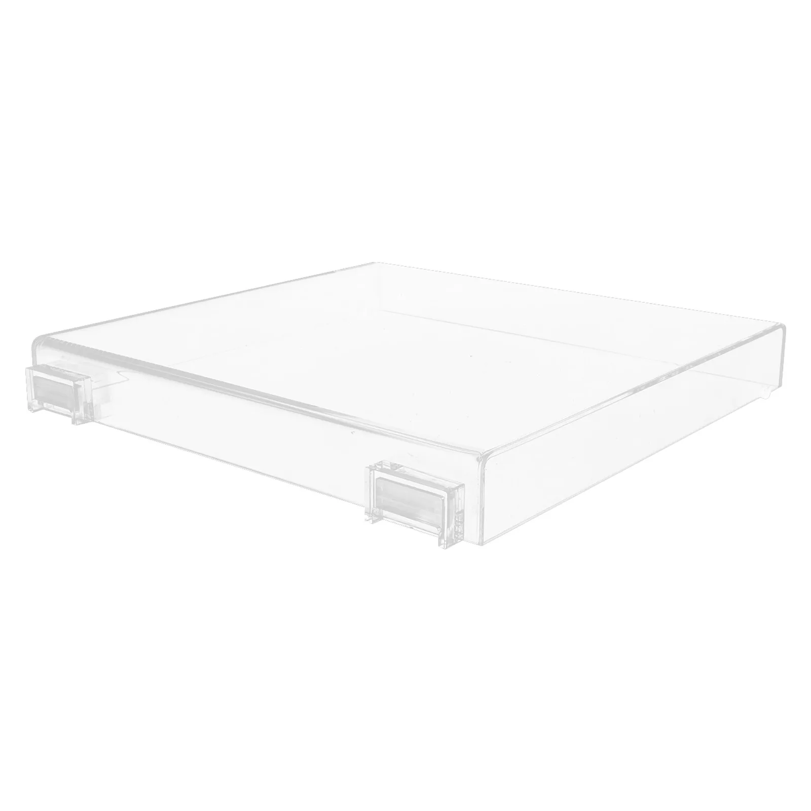 

Clear Acrylic Turntable Dust Cover Removable Hinged Record Player Protective Case Compatible At-Lp60x Vinyl