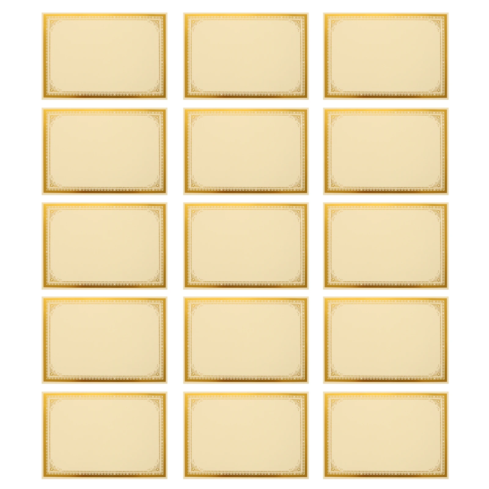 

Foil Certificate Inner Page A4 Size Graduation Awards Printable Blank Paper Diploma Vertical Horizontal Format Award Ceremony