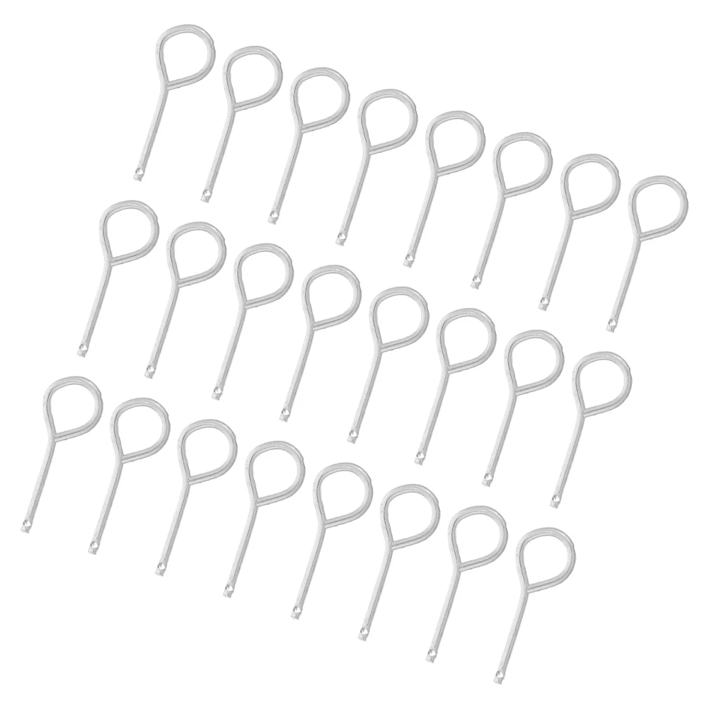 Extintor de Incêndio Trava Set, Puxar Pinos, Equipamento Bloqueio Toolbox, Lua Suprimentos, 50 Pcs