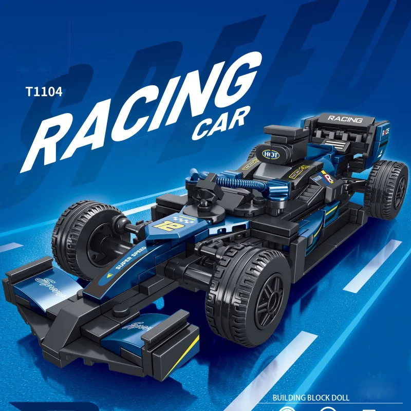 

Technical Speed Champion Formula Racing Car Building Block F1 Vehicle Brick Construction Model Sets Toys For Children Gifts
