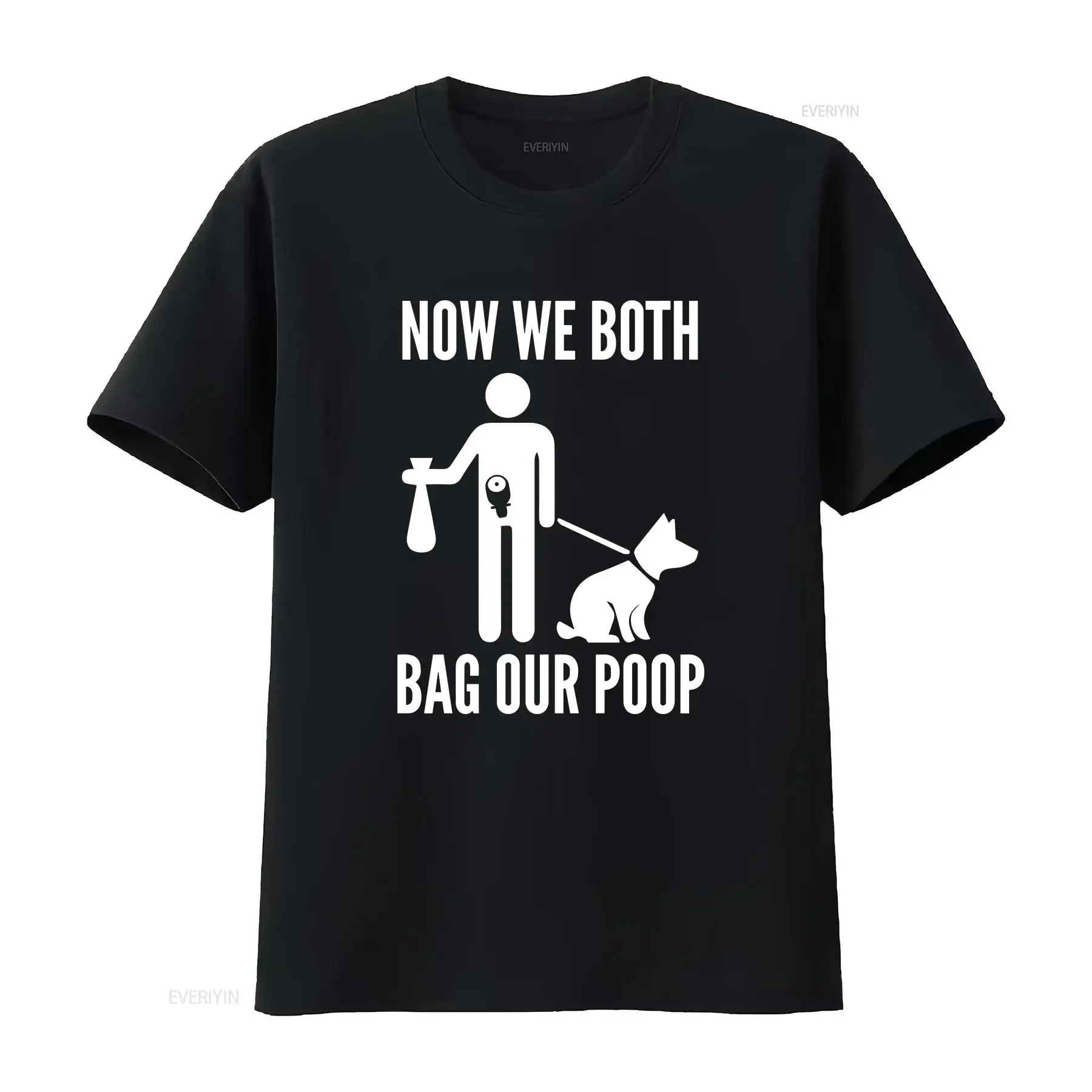 Now We Both Bag Our Poop Ostomy Humor T shirt vintage Washed Unisex Stretched Casual Versatile Stylish Comfortable homme