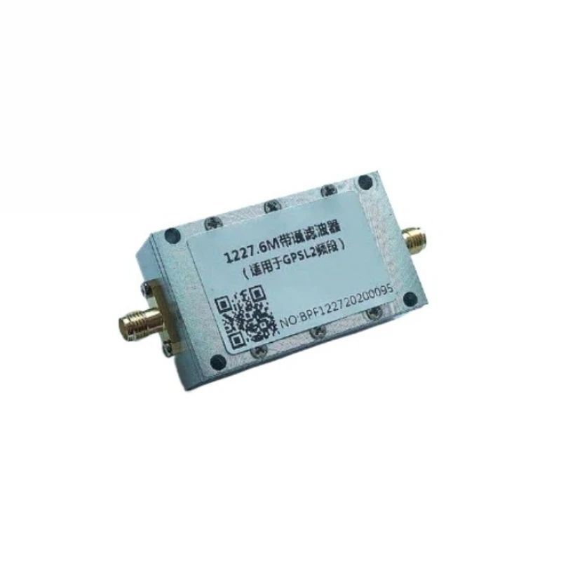 L2 Band GPS Bandpass Filter 1227MHz - High Precision Satellite Positioning Anti-Interference Filter for GNSS Navigation Systems