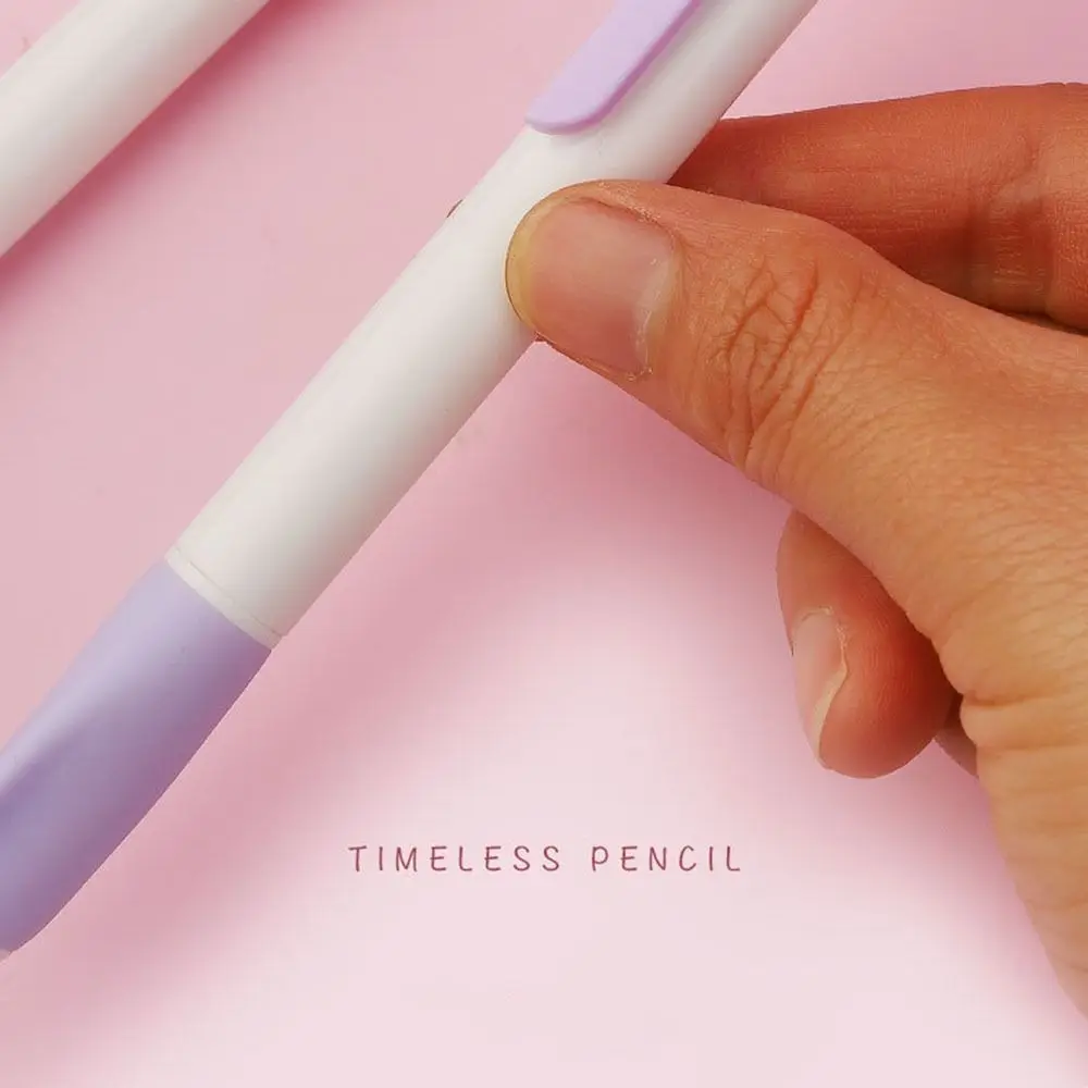 

Cute Erasable Unlimited Pencil HB No Sharpening Press Pencil Silicone Soft Eternal Pen Stationery