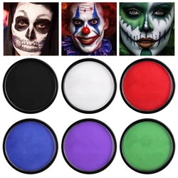 30G Water Solubility Monochromatic Body Paint Black And White Makeup Face Paint Halloween Party Waterproof Makeup Body Painting