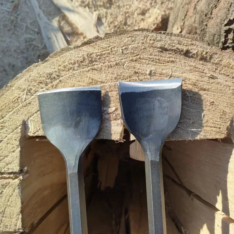 Large Wood Barrel Making Special Semi-circular Shovel Knife Woodworking Timber Log Digging Carving Chisel for Electric Hammer