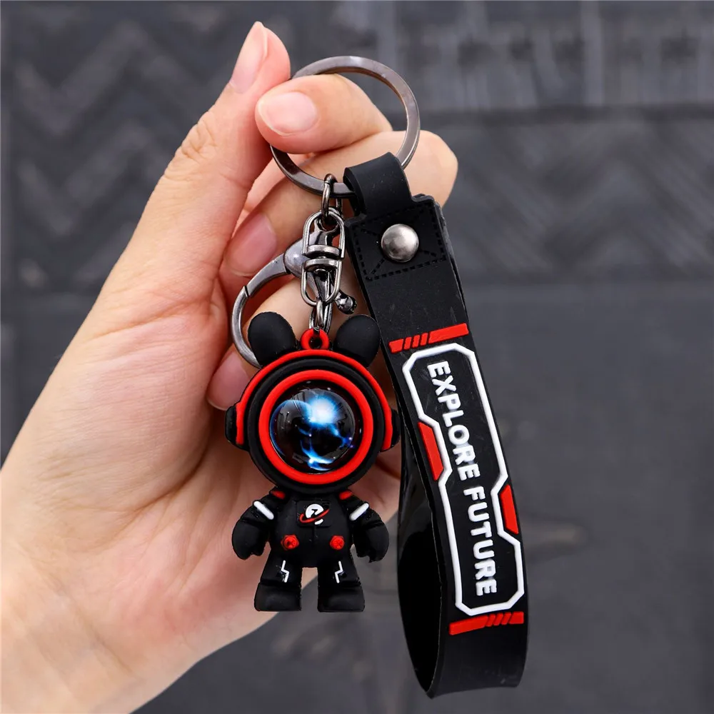 Astronauts Keyring Couple Doll Pendant Bag Keychain Pendant