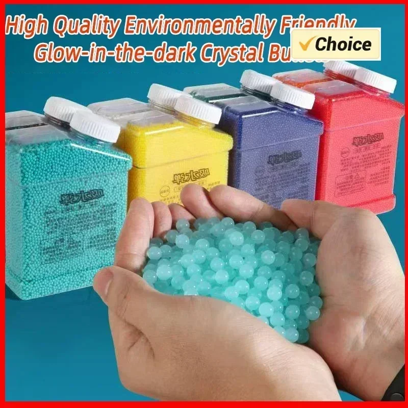 HOTHot 100000 7-8mm Blaster Gel Gun Ammo For Glock Pistol Toy Guns Water Ball Beads Ak47 Gelblast M416