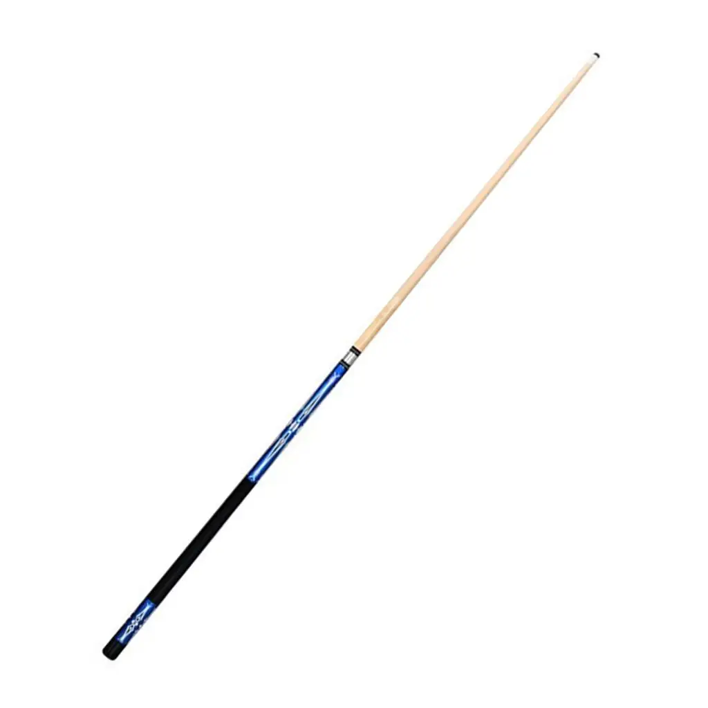 Wooden Pool Cue Two Piece Stick 12.5mm Tip Professional Billiard Cue for Adults Men Women Nine Ball Game Equipment