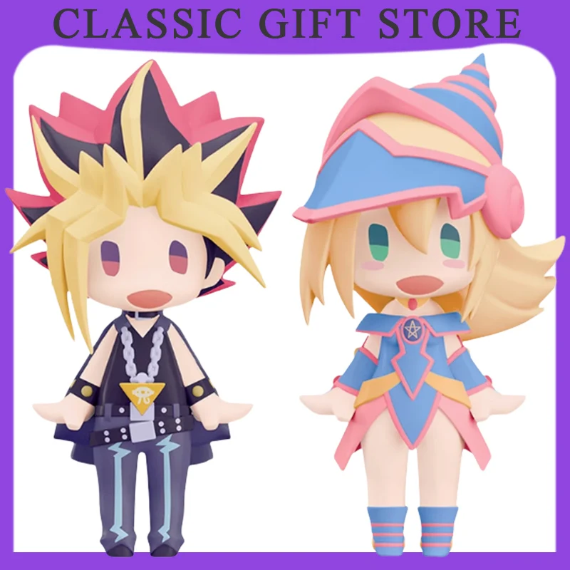 

2025 Genuine Duel Monsters Action Model Kawaii ATEM Black Magician Girl Anime Figure Model Decoration Fans Collect Xmas Gifts