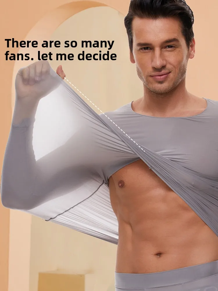 2025Ultra-Thin Heattech Intimates Men 37 Degrees Constant Temperature Heating Underwear Long Johns