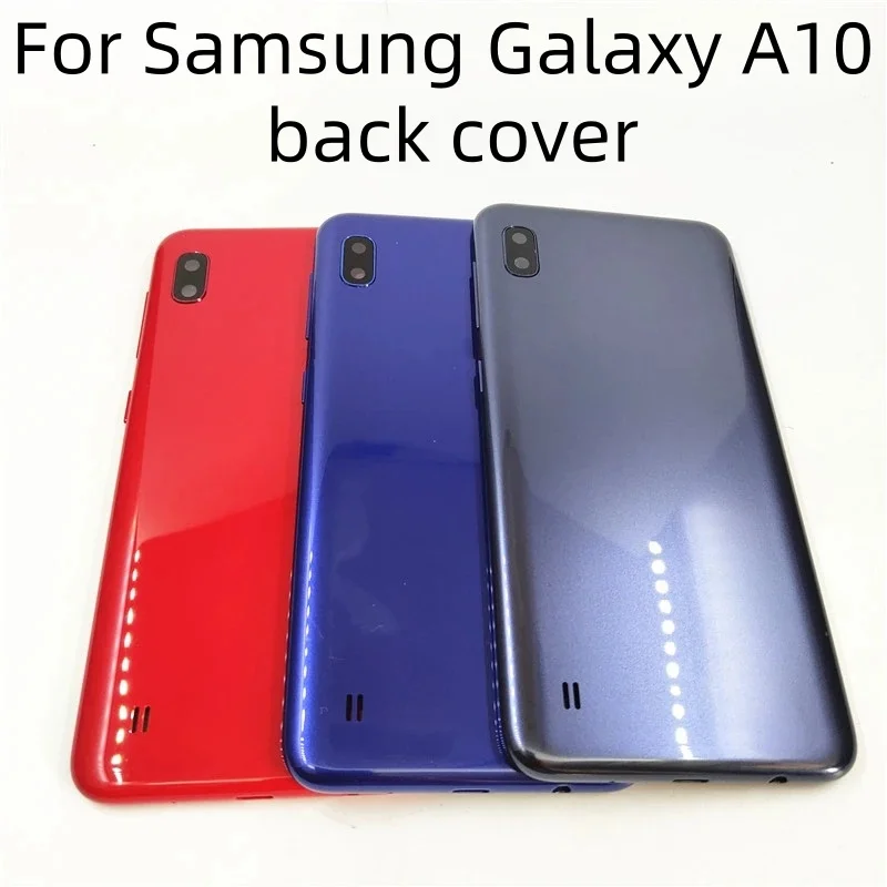 

Back cover. For Samsung Galaxy A10 Battery Back Cover Glass Panel Rear Door Battery Housing Case Adhesive Replacement