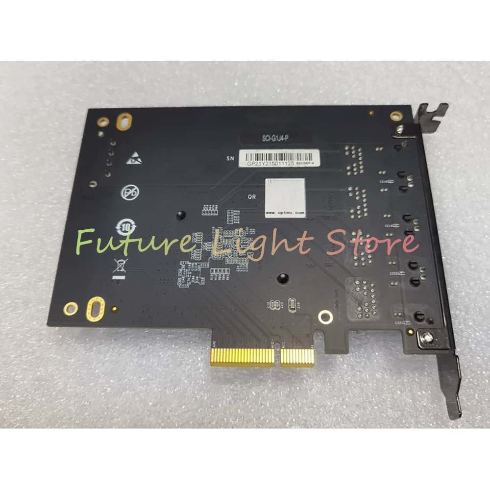SCI-GEP-X-V1.3 Gigabit Ethernet Card 4 Network Ports