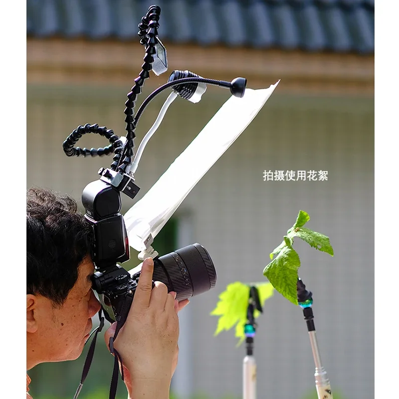 60cm Magic Arm Clamp Clip and Tripod for Macroshot Insects Flower Macro Photography Tool