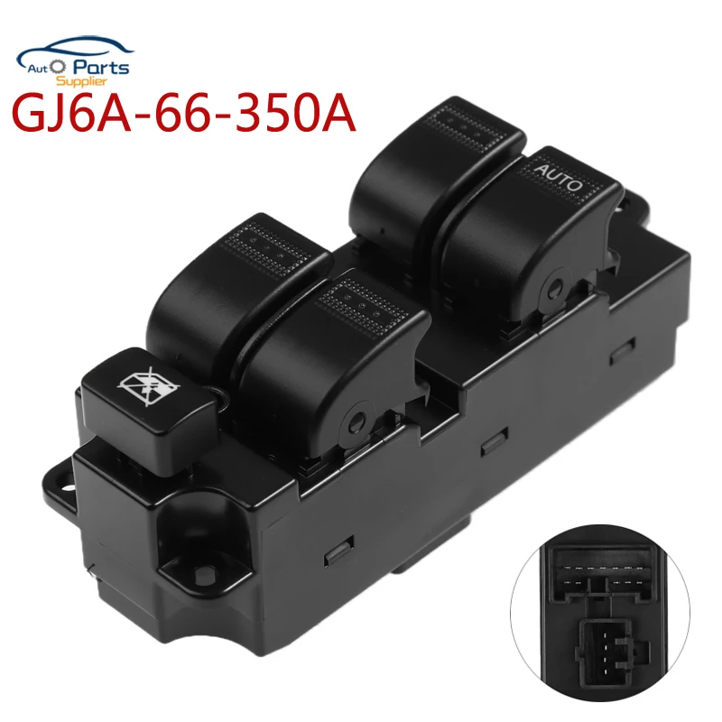 New RHD GJ6A-66-350A GJ6A-66-350 For Mazda 3 6 FML Premacy Power Window Master Control Switch GJ6A66350A