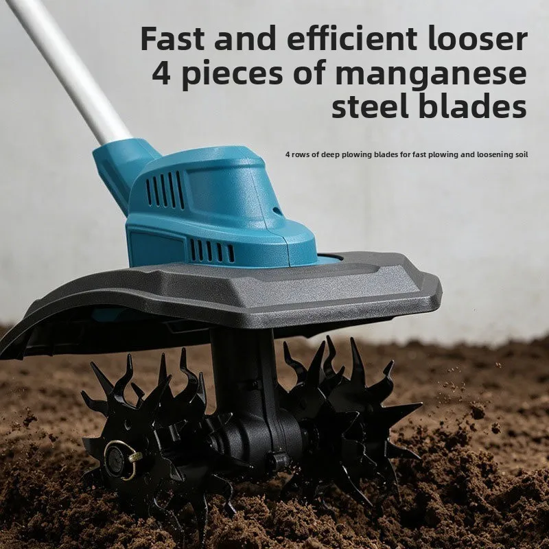 7cm Weeding Blade Tilling Wheel Replacement Parts for Lithium‑ion Electric Mini Tiller Weeder