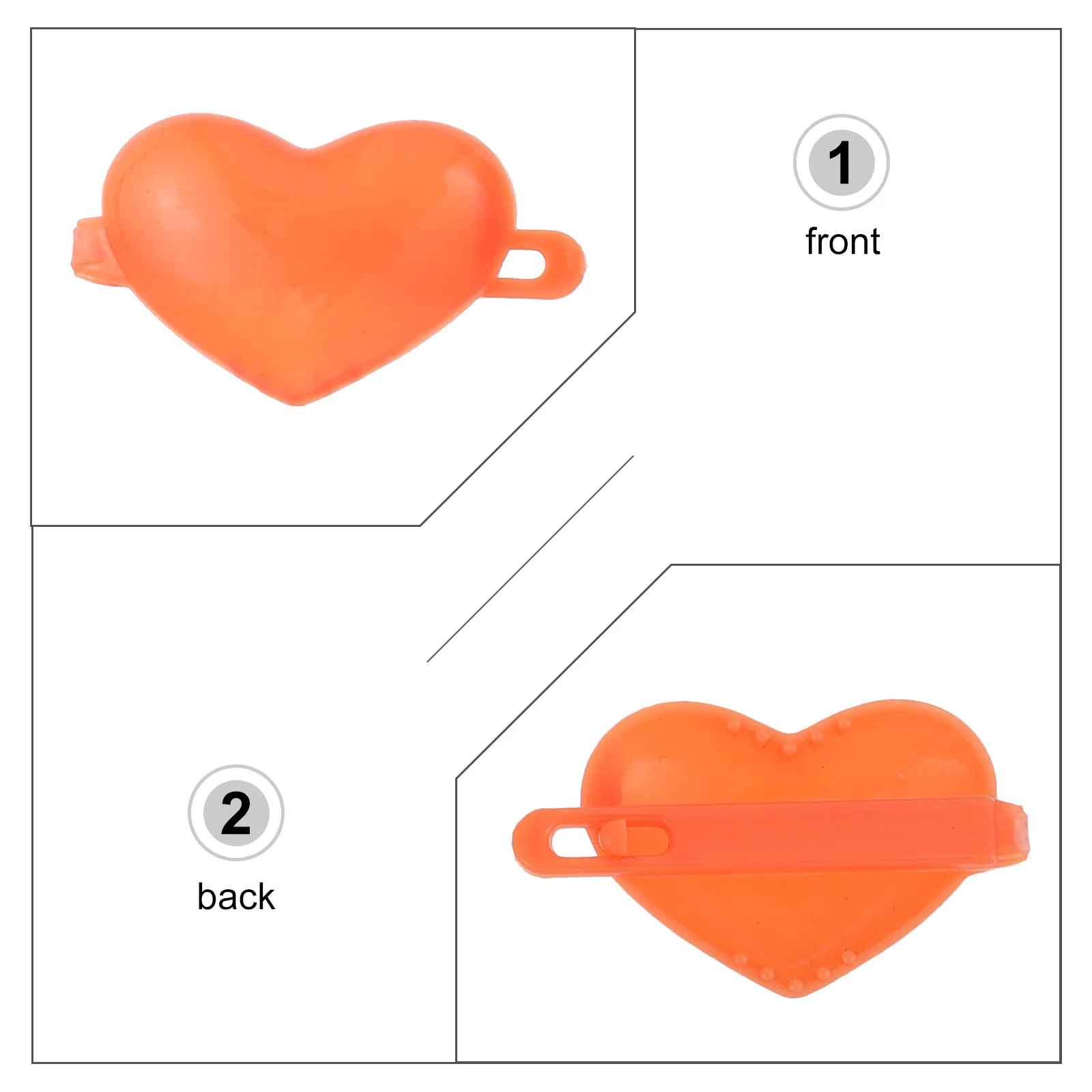 

50Pcs Barrettes Lovely Hair Trinkets for Fashion Hairpins Decorative Hair Clips for Daily Wear and Cosplay