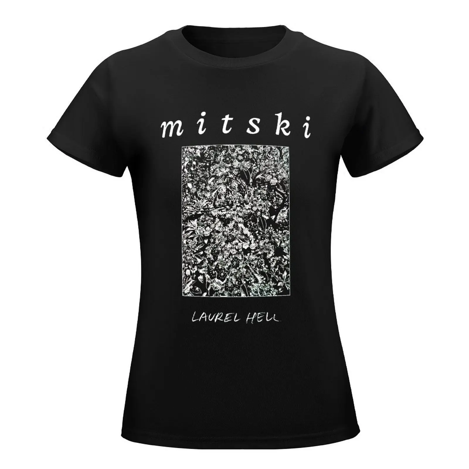 Mitski Laurel Hell T-Shirt lady clothes cute clothes funny tops oversized workout shirts for Women