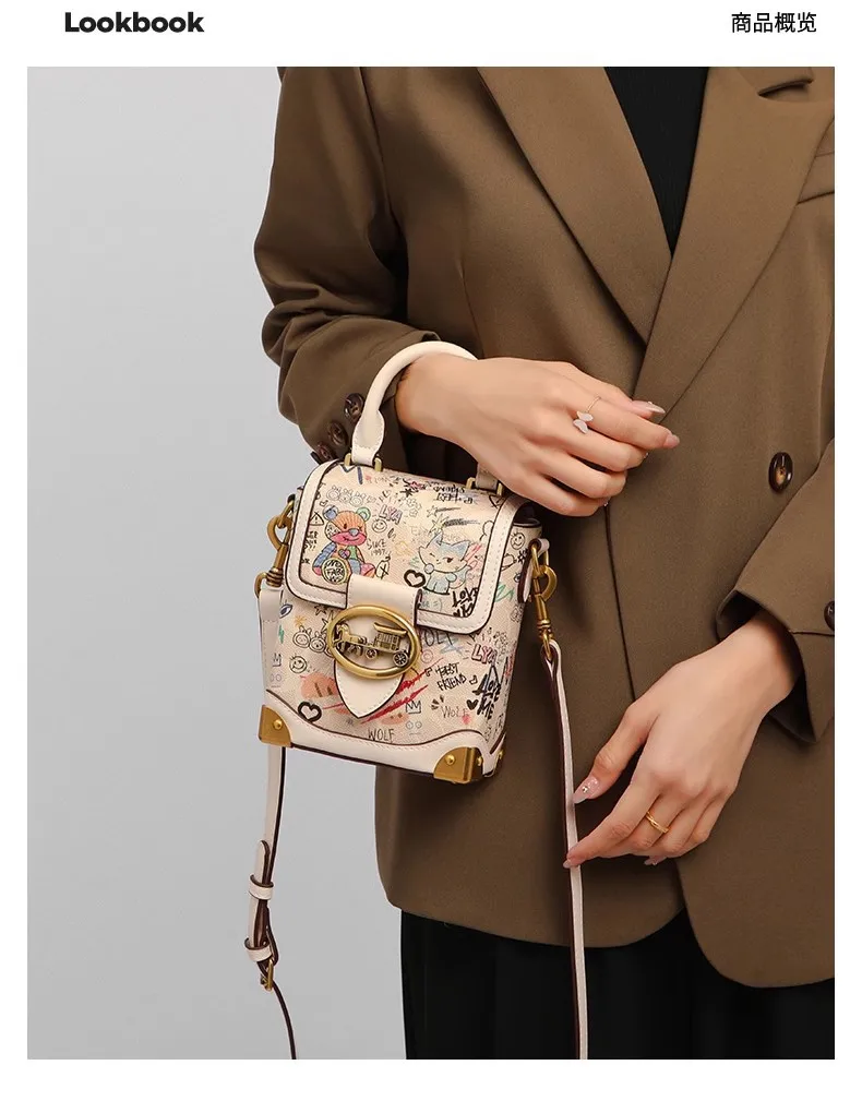 

Классическая уникальная сумка-мессенджер для женщин, бестселлер, кожаная сумка через плечо, стильная текстурированная сумка-тоут, идеально подходит как вместительная сумка для подгузников.