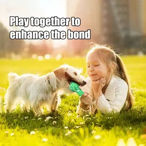 1PC Chó nhai đồ chơi cao su tự nhiên an toàn và bảo vệ môi trường linh hoạt cắn răng sạch 12 Lỗi cao su bán hàng chính - №9