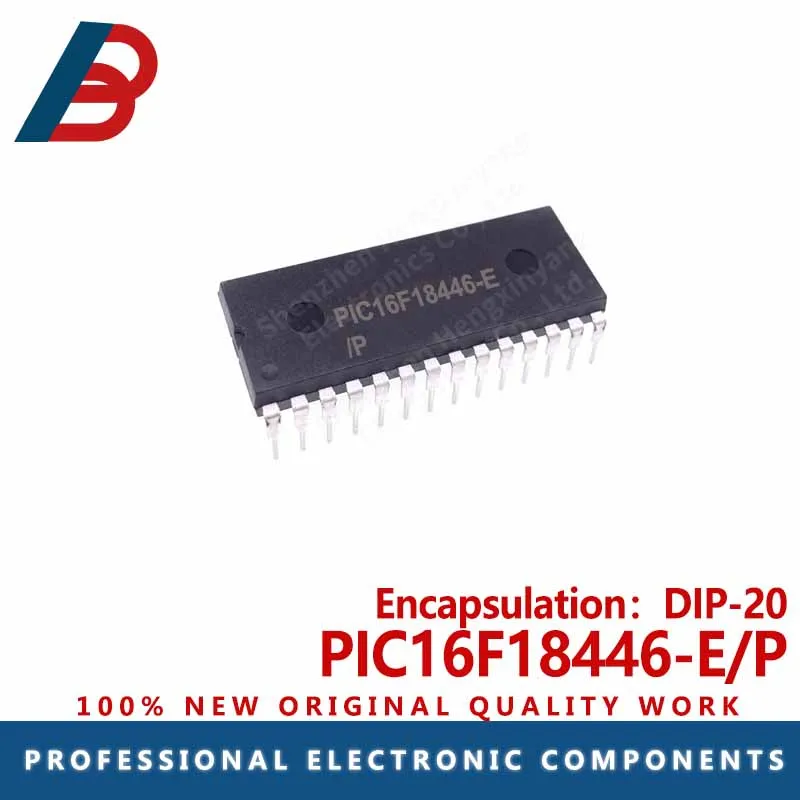 5pcs   PIC16F18446-E/P package DIP-20 microcontroller chip