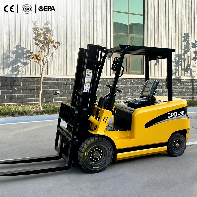 Customized Mini Electric Forklift 1 Ton 1.5 Ton 2 Ton Electric Forklift With E-commerce Fulfillment
