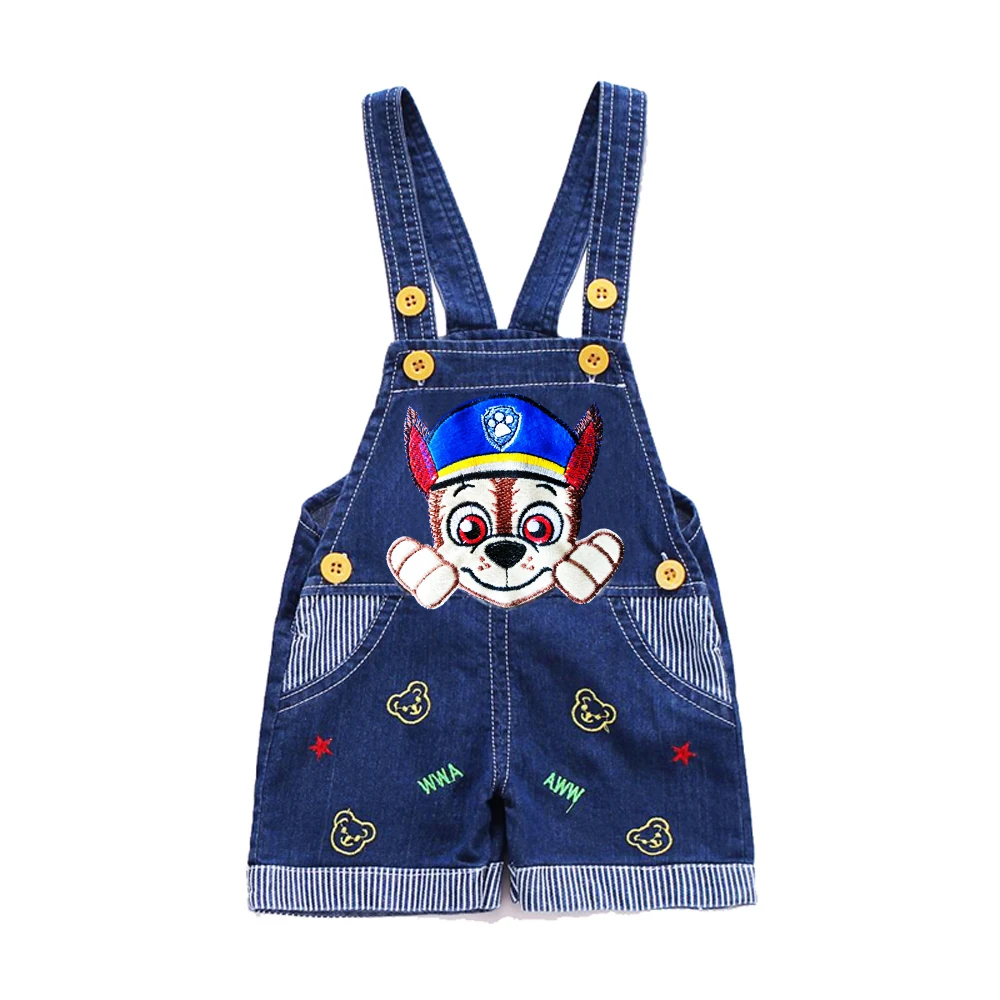 

Summer Kids Baby Boys Clothes Short Trousers Toddler Infant Boys PAW Patrol Denim Shorts Jeans Overalls Dungarees