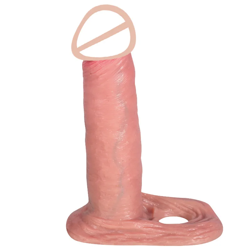 Mangas de extensão de pênis de silicone macio para homens, manga galo, extensão do tempo, Big Dick, brinquedo do sexo, brinquedos adultos, XXXL