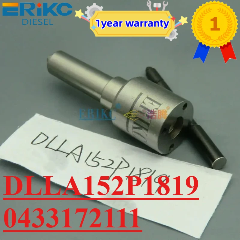 0445120224 0445120170 DLLA152P1819 0433172111 Oil Burner Nozzle DLLA 152P 1819 Common Rail Atomizer 0 433 172 111