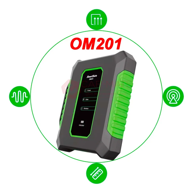 SmartSafe OM201Two-channel Oscilloscope & Multimeter Multiple Communication Methods