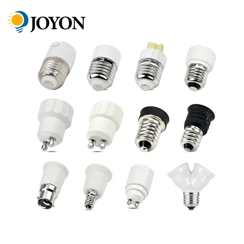 1PCS E27 E14 GU10 G9 E12 B22 LED light Holders Converter AC 110V-220V Socket Adapter lampholders For LED Corn lamp Spot Bulb