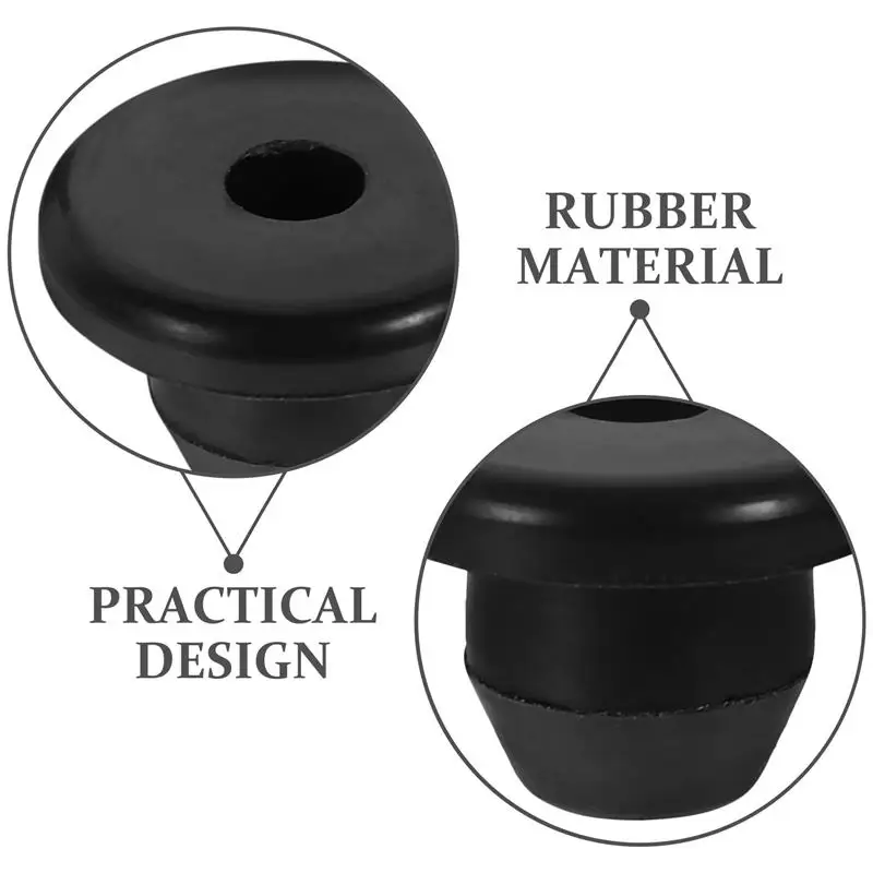 5 Pcs Oil Plug Heat Resistance Rubber Floor Plugs Filler Washer High Durability Convenient Plugs Installation