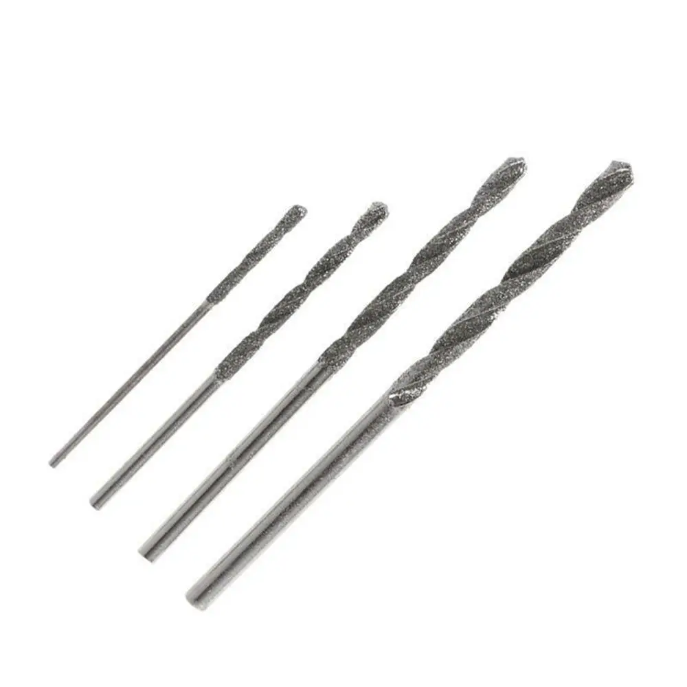 10 Stück diamantbeschichtete massive Bits mit HSS-Spitze, Bohrer-Spiralbohrer, Lochsäge / 0,8 mm, 1 mm, 1,2 mm, 1,5 mm, 1,8 mm, 2 mm, 2,5 mm, 3 mm, 3,5 mm, 4 mm – Detail 6