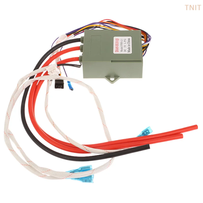 [J] DC 3V Gas Stove Double Ignition With Temperature Control And Display Pulse Igniter 12 Wires For  Gas Water Heater