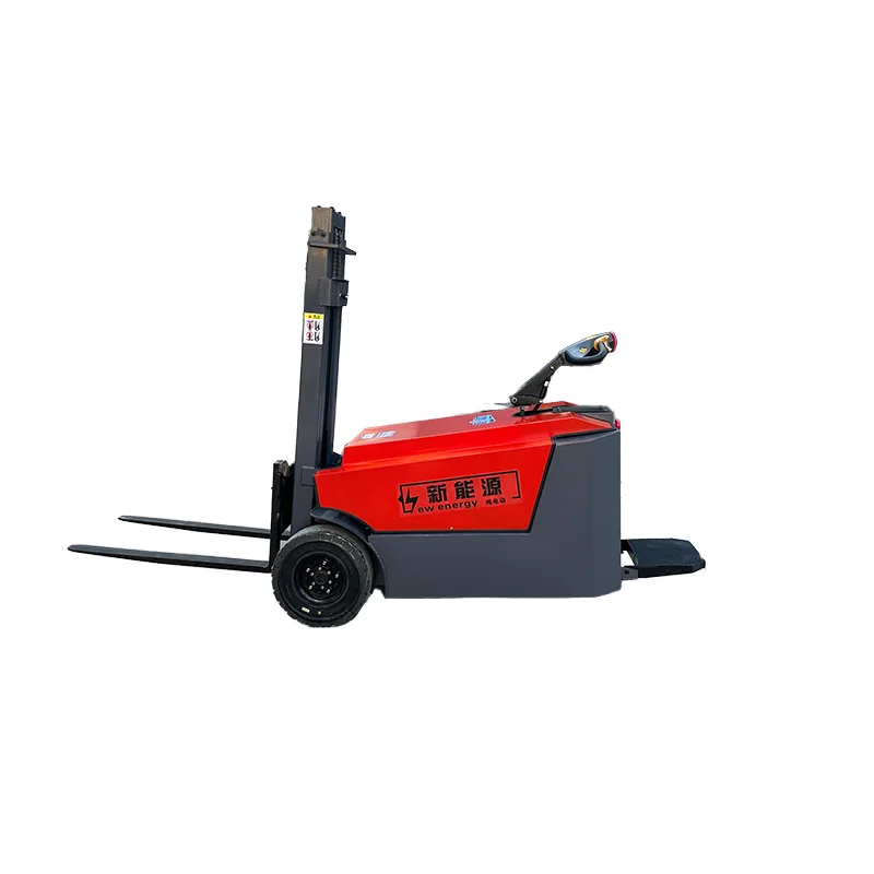 China Manufacturer Direct Supply Material Handling Equipment 1.8 2 3 Ton Power Semi-electric Stacker