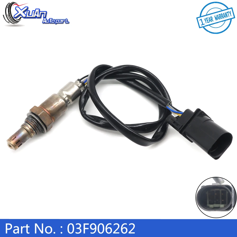 XUAN AIR FUEL RATIO Oxygen O2 Lambda Sensor 03F906262B For AUDI S3 Seat ALTEA LEON Volkswagen TOURAN SKODA OCTAVIA ROOMSTER YETI