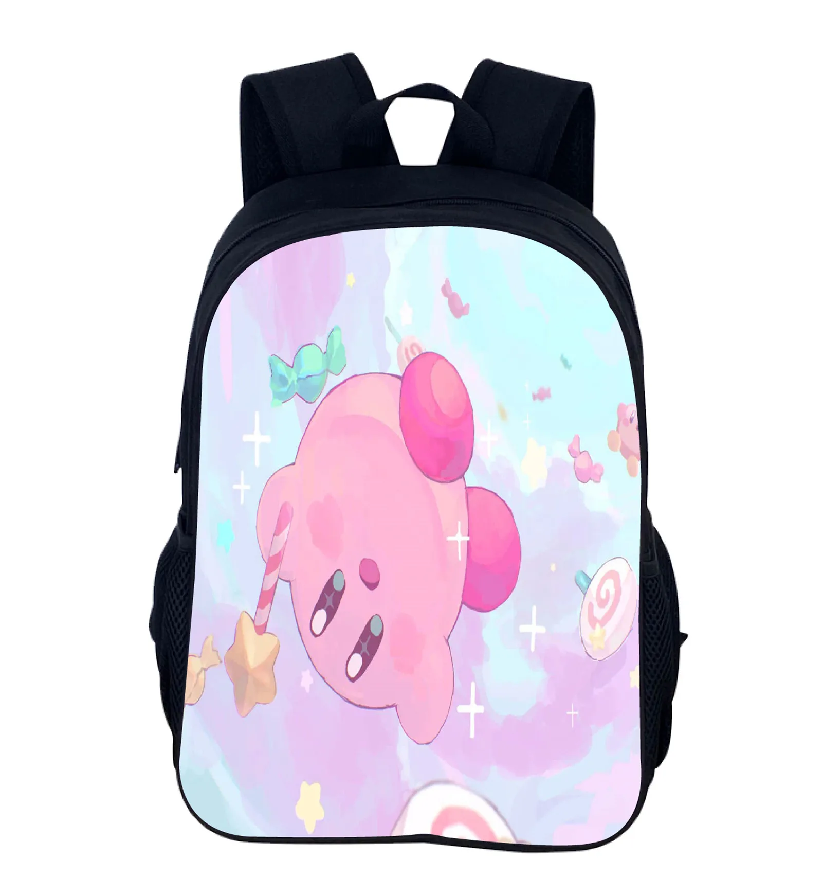Student Kirby Classic Book Bag Casual Backpack,Back to School Lightweight Rucksack for Boy,Girl