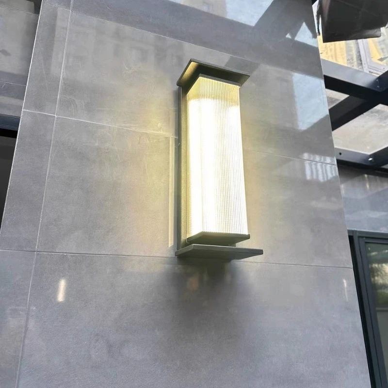 SANDYHA Modern Wall Light IP65 Waterproof Outdoor Light LED Lighting Fixture For Artistic Decor Garden Courtyard Square Corridor