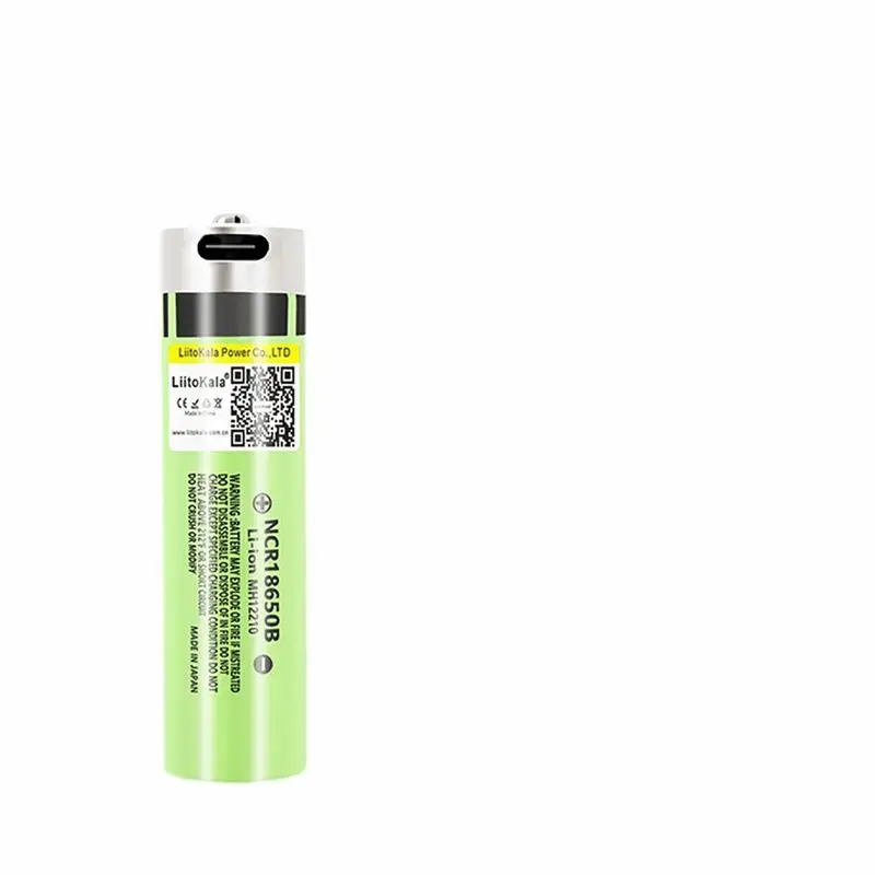 NCR18650B USB Type 3400mAh 3.7V Strong Flashlight Lithium Battery