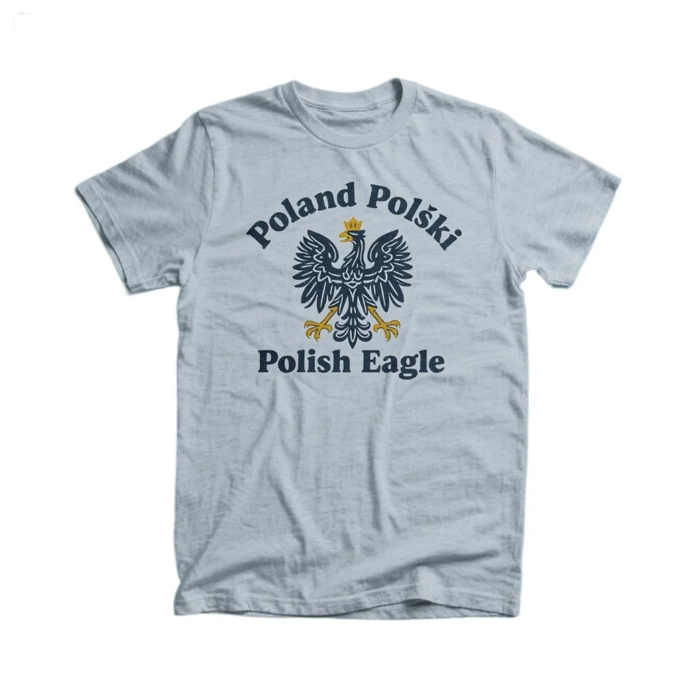 

Polska Coat of Arms Poland Polski Polish Eagle T-Shirt 100% Cotton O-Neck Summer Short Sleeve Casual Mens T-shirt Size S-3XL