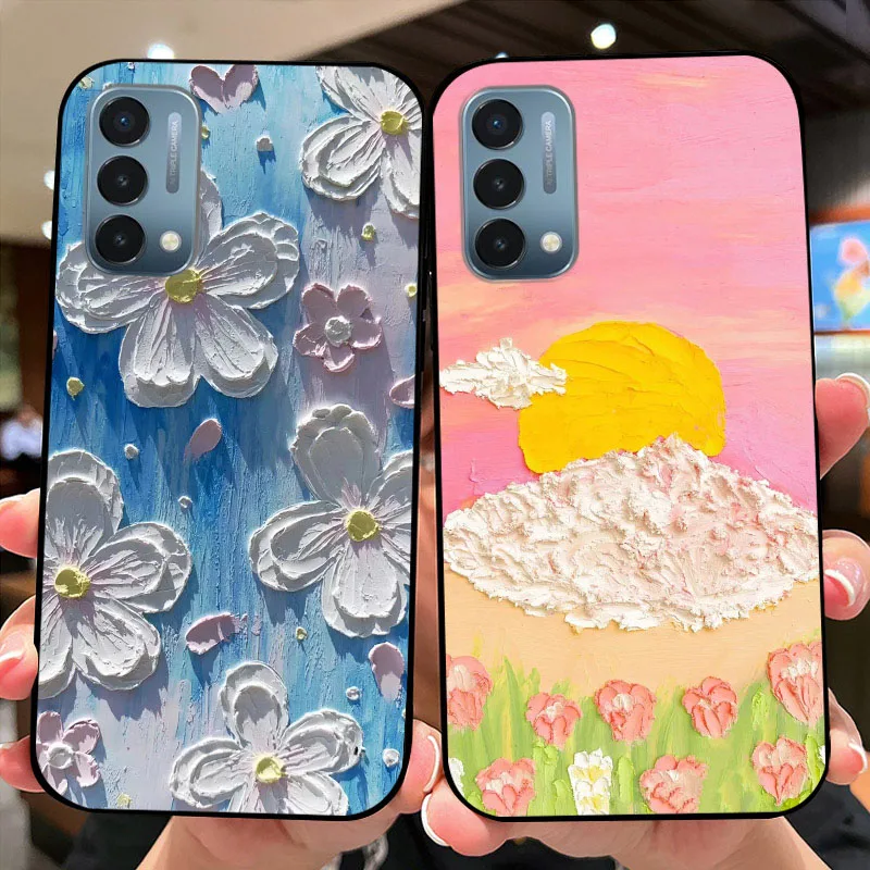 For OnePlus Nord N200 5G Cases 1+ Nord N 200 Shockproof TPU Silicone Phone Cover For One Plus Nord N300 Bumper CPH2389 Fundas