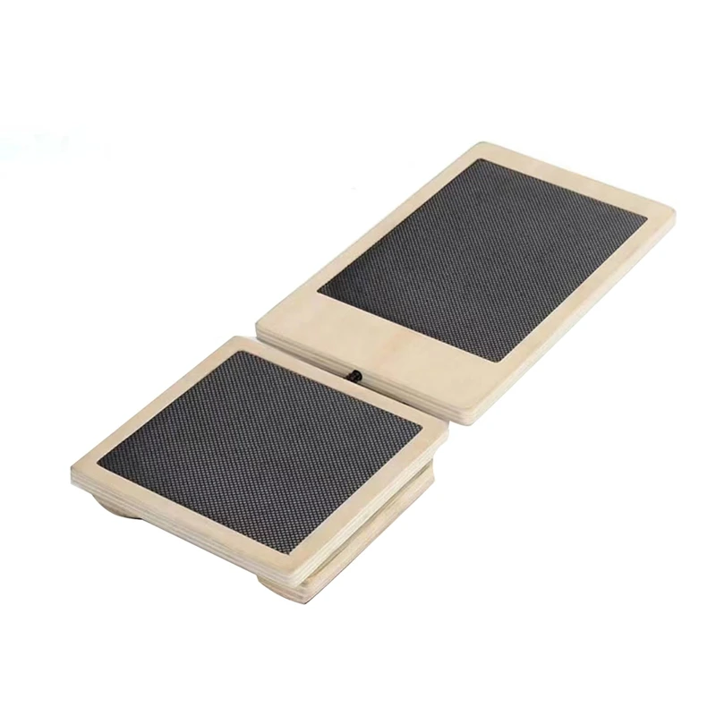 

Solid Wood Foot Stretching Board Yoga Trainer Ballet Single Leg Balance Board For Sprained Ankle Stability Exercises