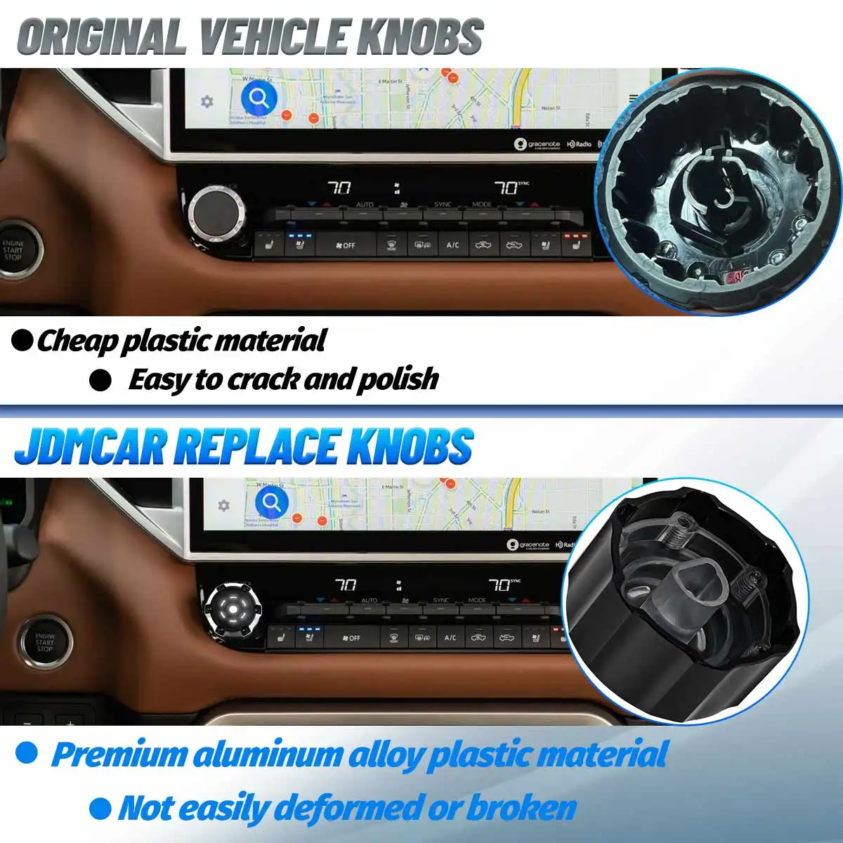 

Для Toyota Tundra и Sequoia 2022-2025 14-дюймовый дисплей, ручка питания радио, дисплей громкости, радиоцентр управления, замена автомобиля