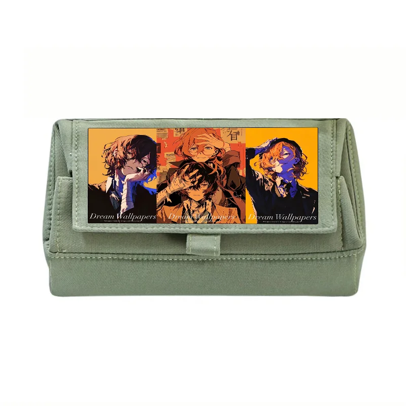 بونغو الضالة الكلاب أنيمي ambitus القلم حقيبة دازاي أوسامو ناكاهارا تشويا طالب سعة كبيرة حقيبة أدوات مكتبية هدية عيد ميلاد